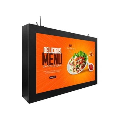 LCD монтиран на стена външен цифров дисплей